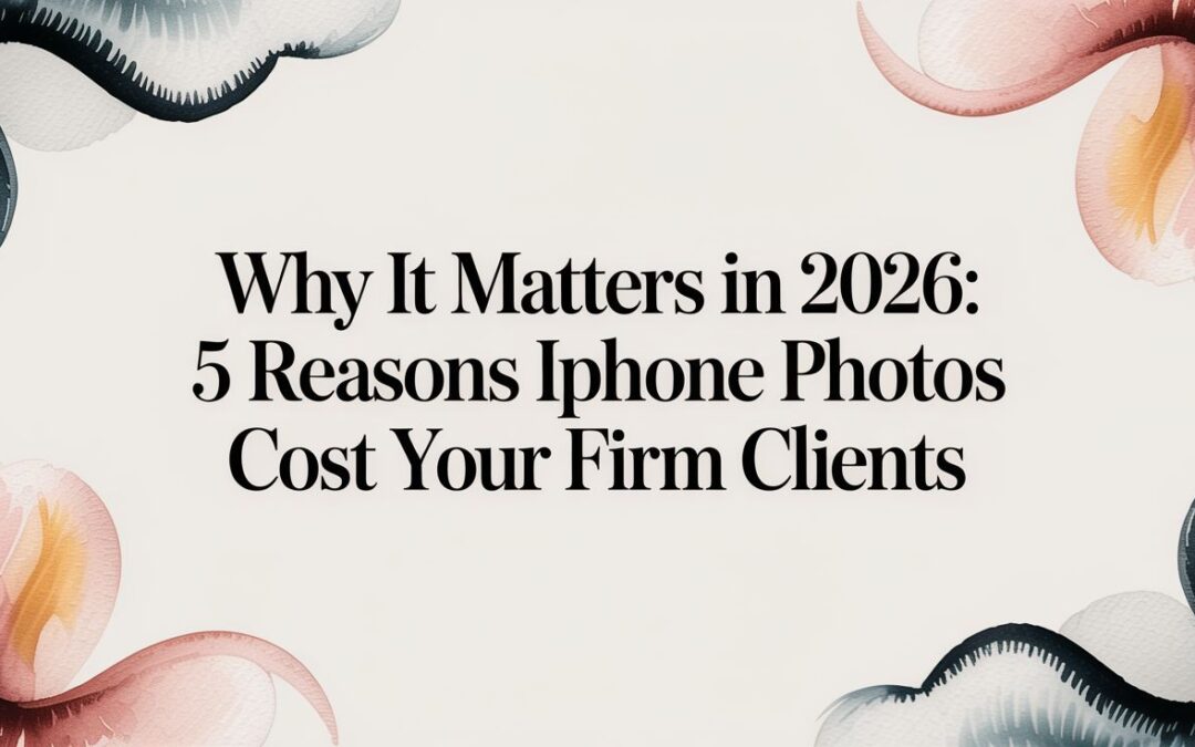 Why It Matters in 2026: 5 Reasons iPhone Photos Cost Your Firm Clients