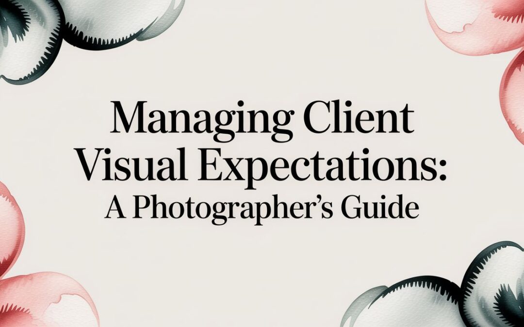 Managing Client Visual Expectations: A Photographer’s Guide