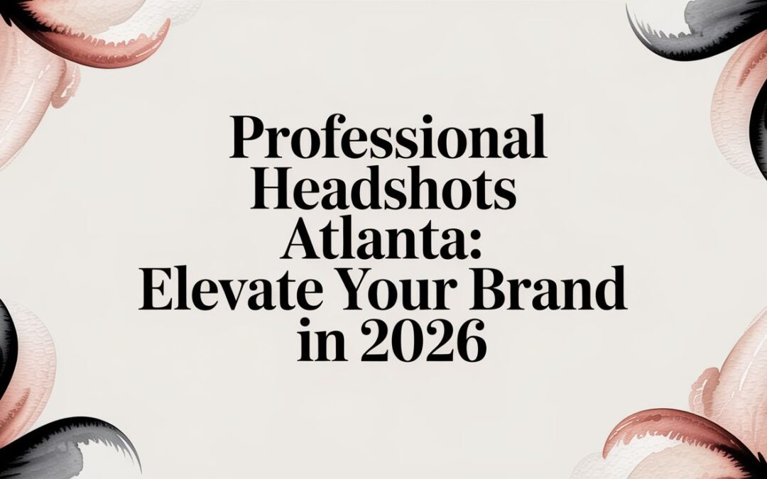 Professional Headshots Atlanta: Elevate Your Brand in 2026