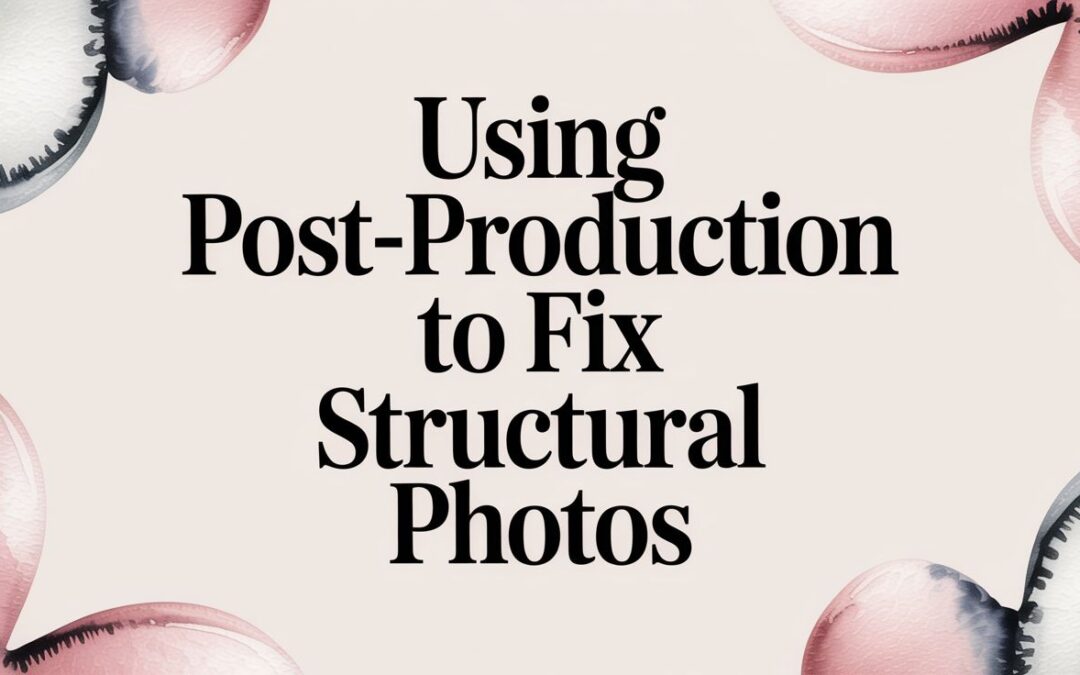 Using Post-Production to Fix Structural Photos