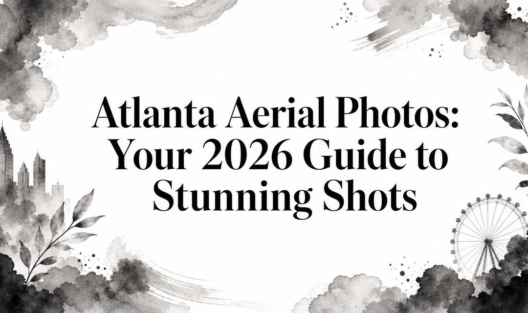 Atlanta Aerial Photos: Your 2026 Guide to Stunning Shots
