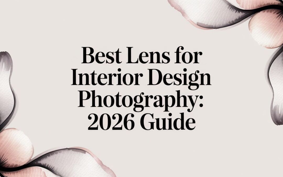 Best Lens for Interior Design Photography: 2026 Guide
