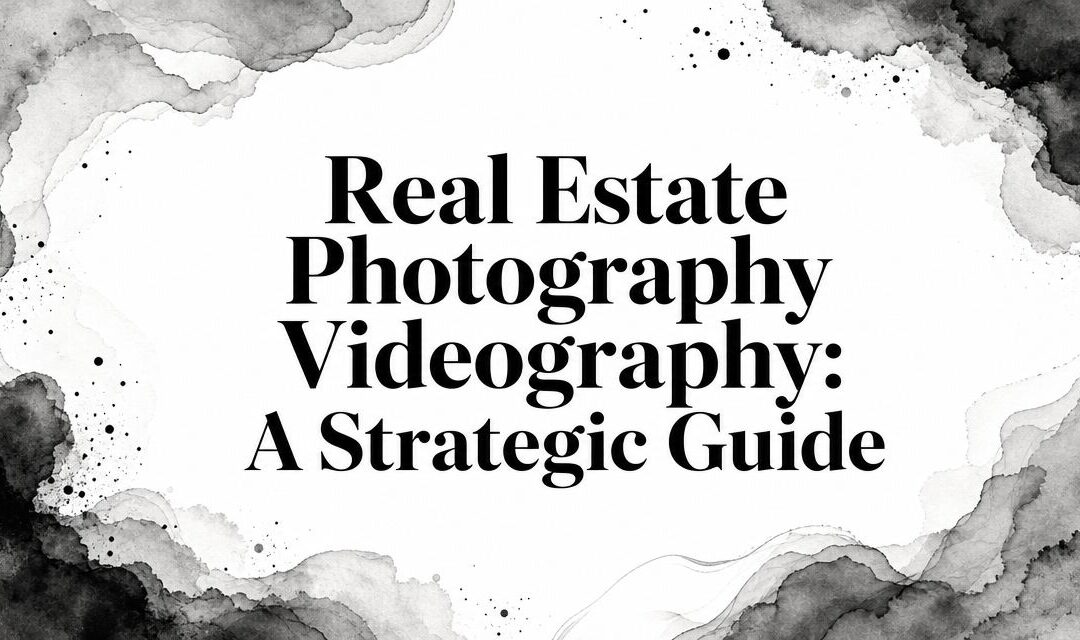 Real Estate Photography Videography: A Strategic Guide