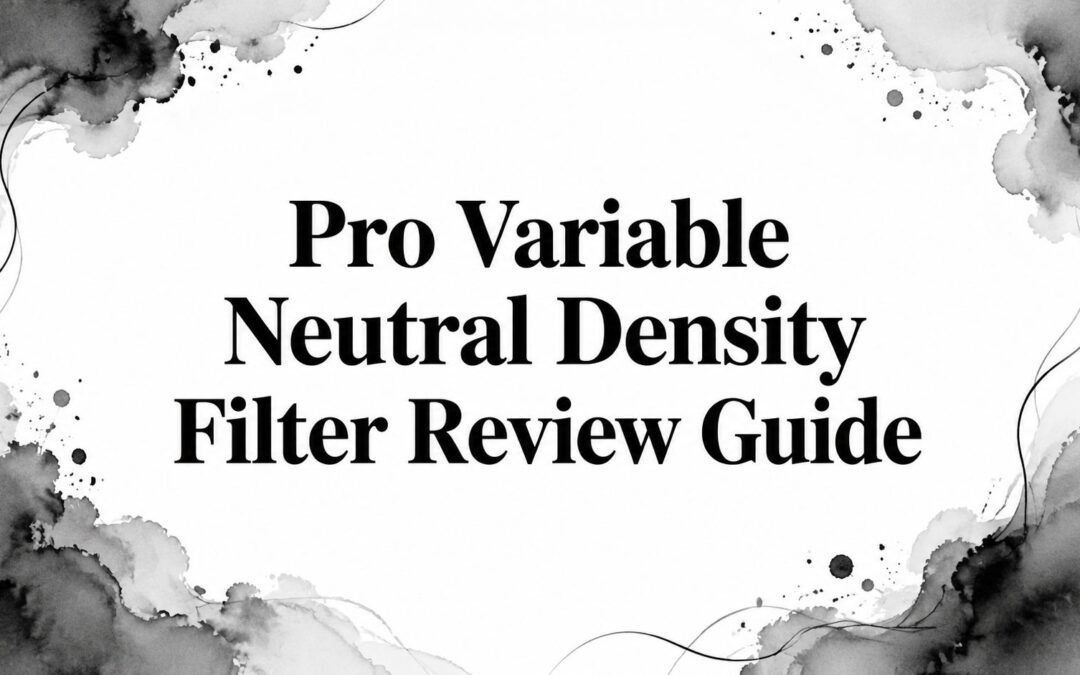 Pro Variable Neutral Density Filter Review Guide