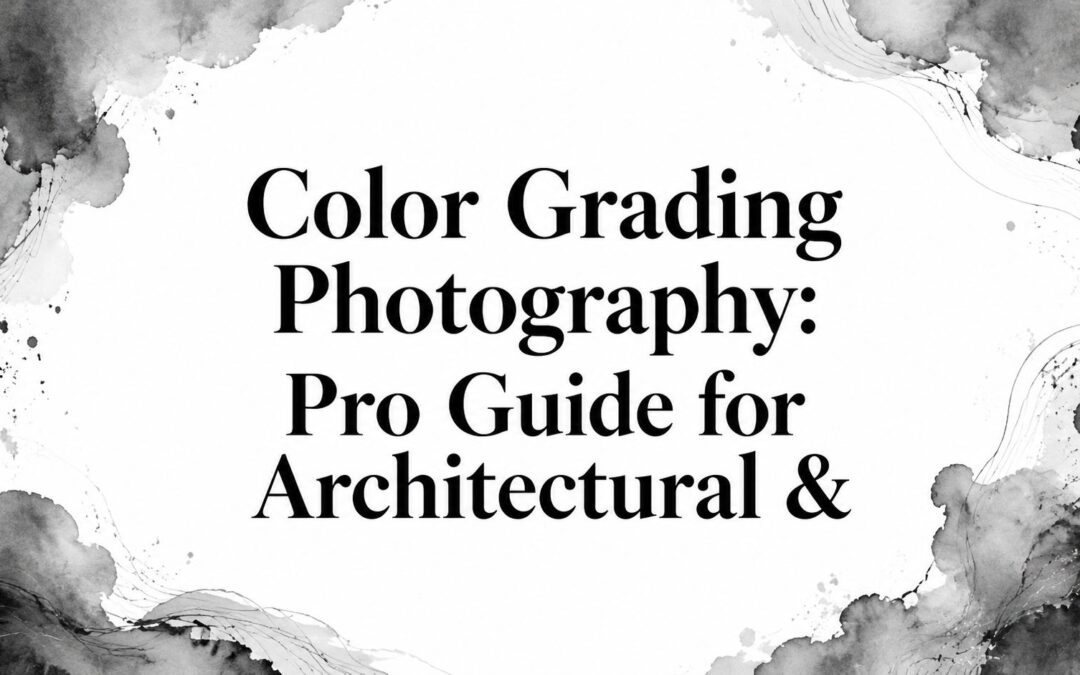 Color Grading Photography: Pro Guide for Architectural &