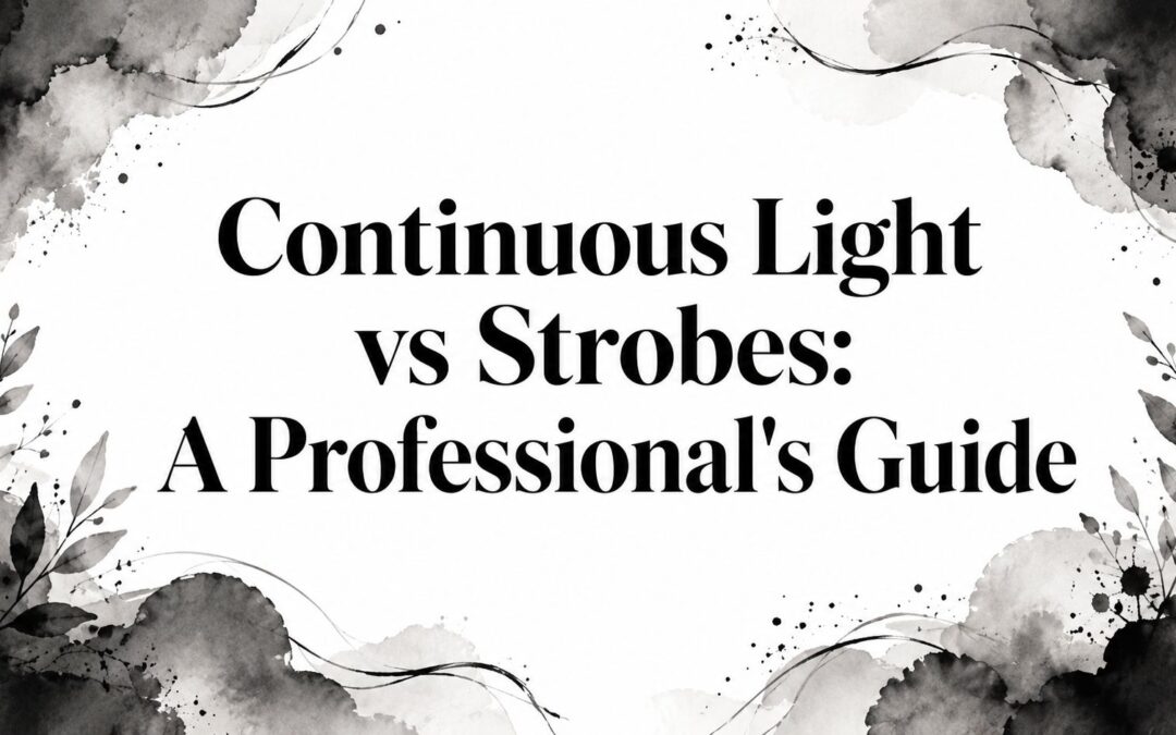 Continuous Light vs Strobes: A Professional’s Guide