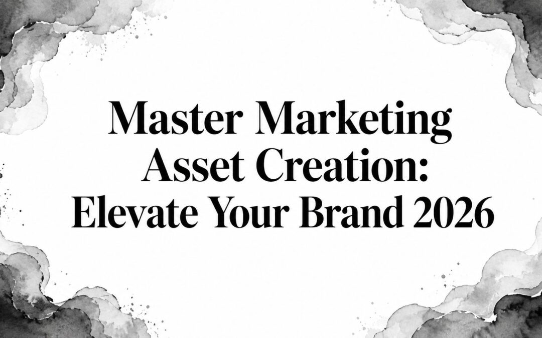 Master Marketing Asset Creation: Elevate Your Brand 2026