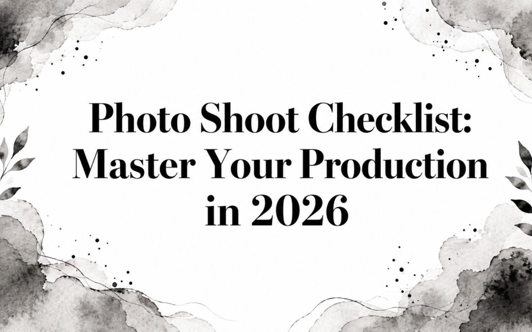 Photo Shoot Checklist: Master Your Production in 2026