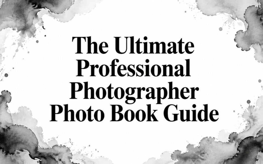 The Ultimate Professional Photographer Photo Book Guide