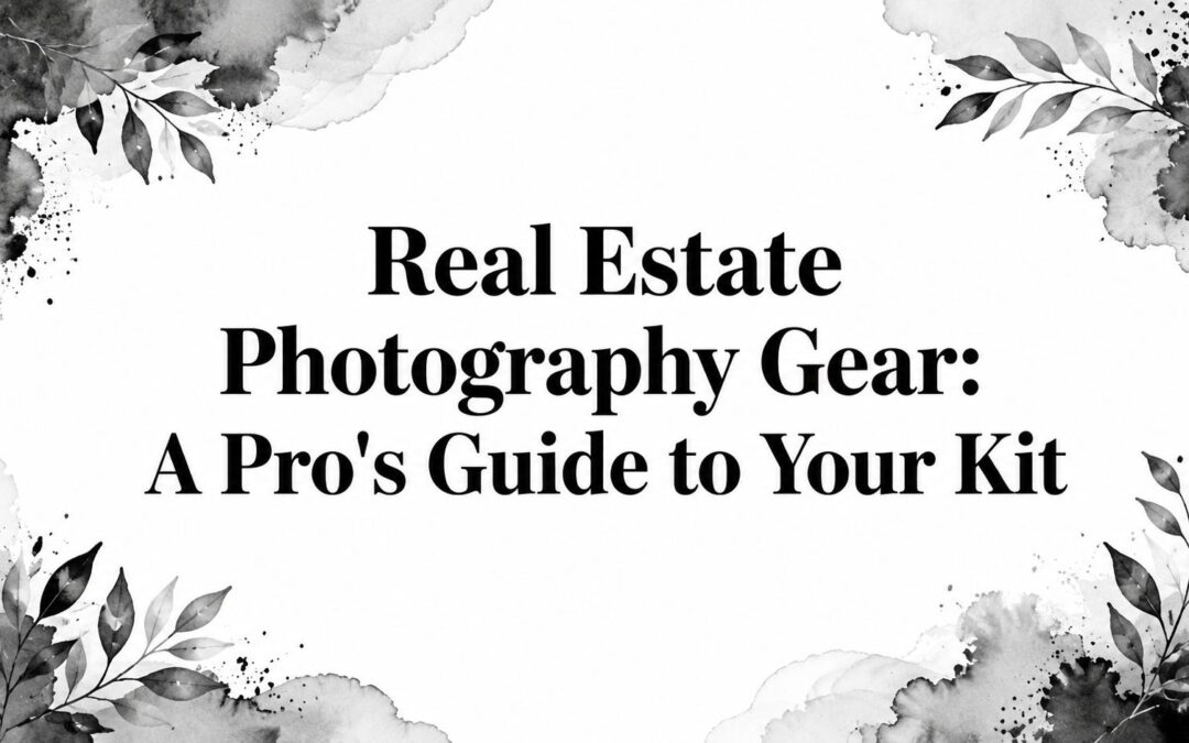 Real Estate Photography Gear: A Pro’s Guide to Your Kit