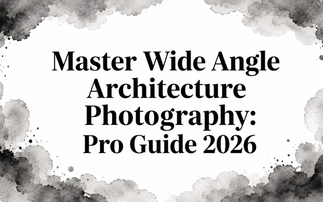 Master Wide Angle Architecture Photography: Pro Guide 2026