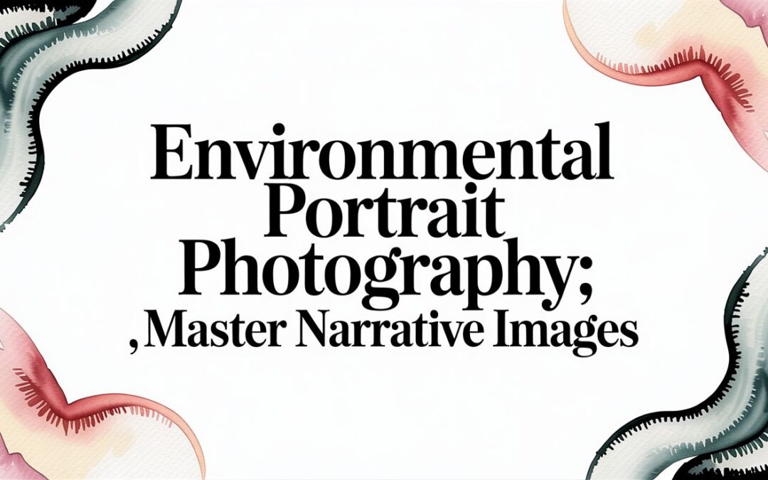 Environmental Portrait Photography: Master Narrative Images