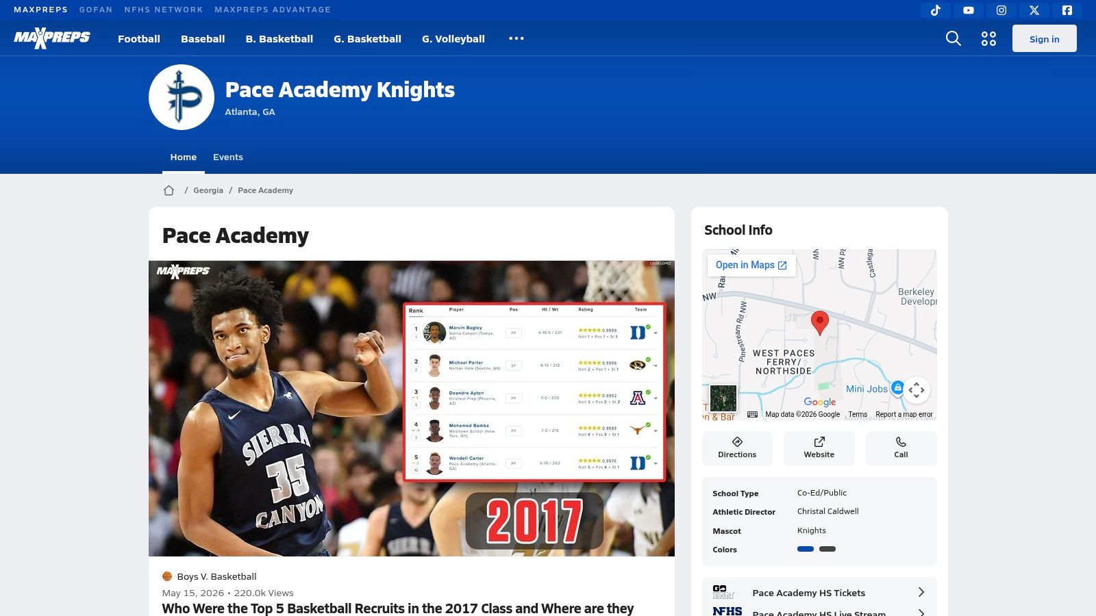 The Athletics Hub: MaxPreps Pro Photo Galleries