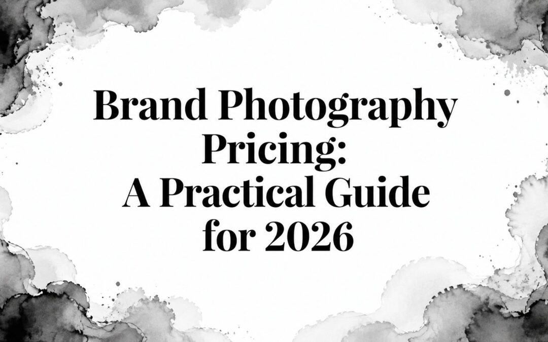 Brand Photography Pricing: A Practical Guide for 2026