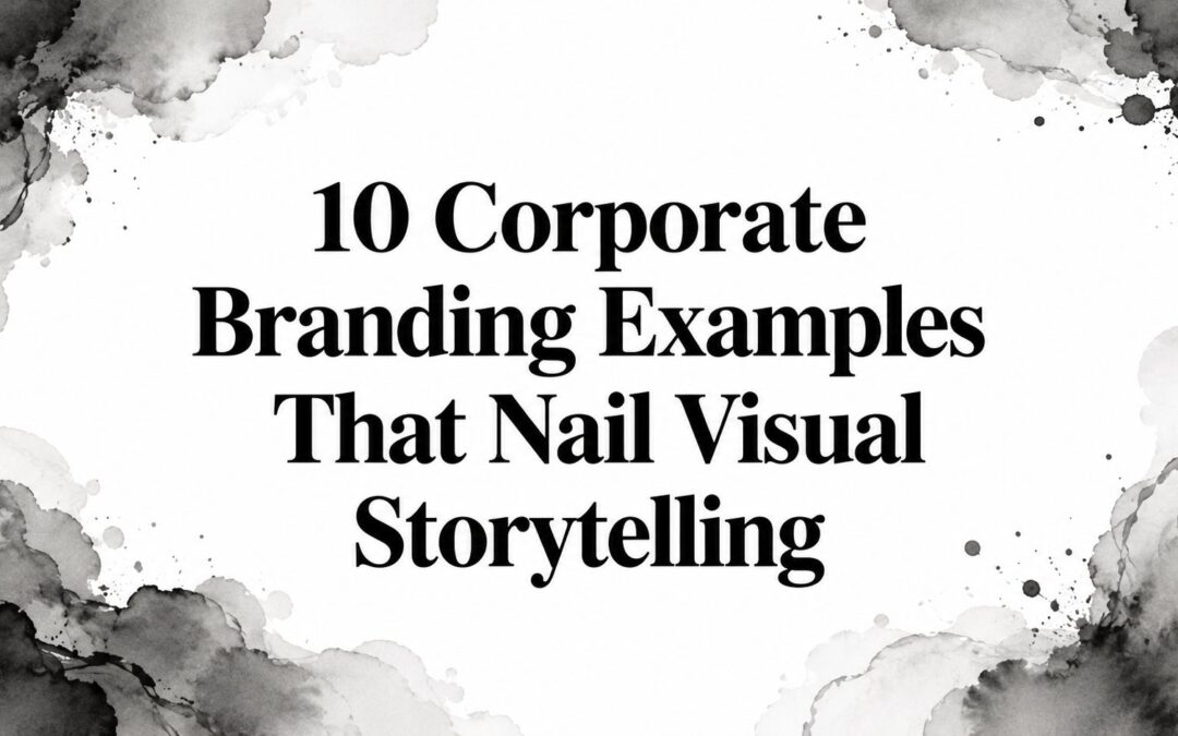 10 Corporate Branding Examples That Nail Visual Storytelling