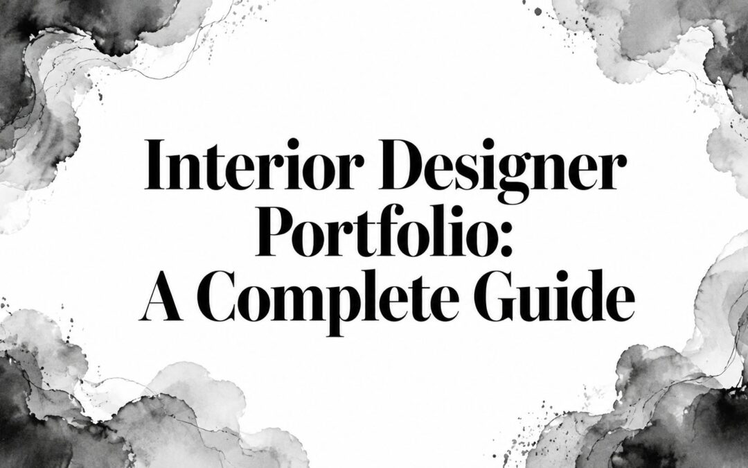 Interior Designer Portfolio: A Complete Guide