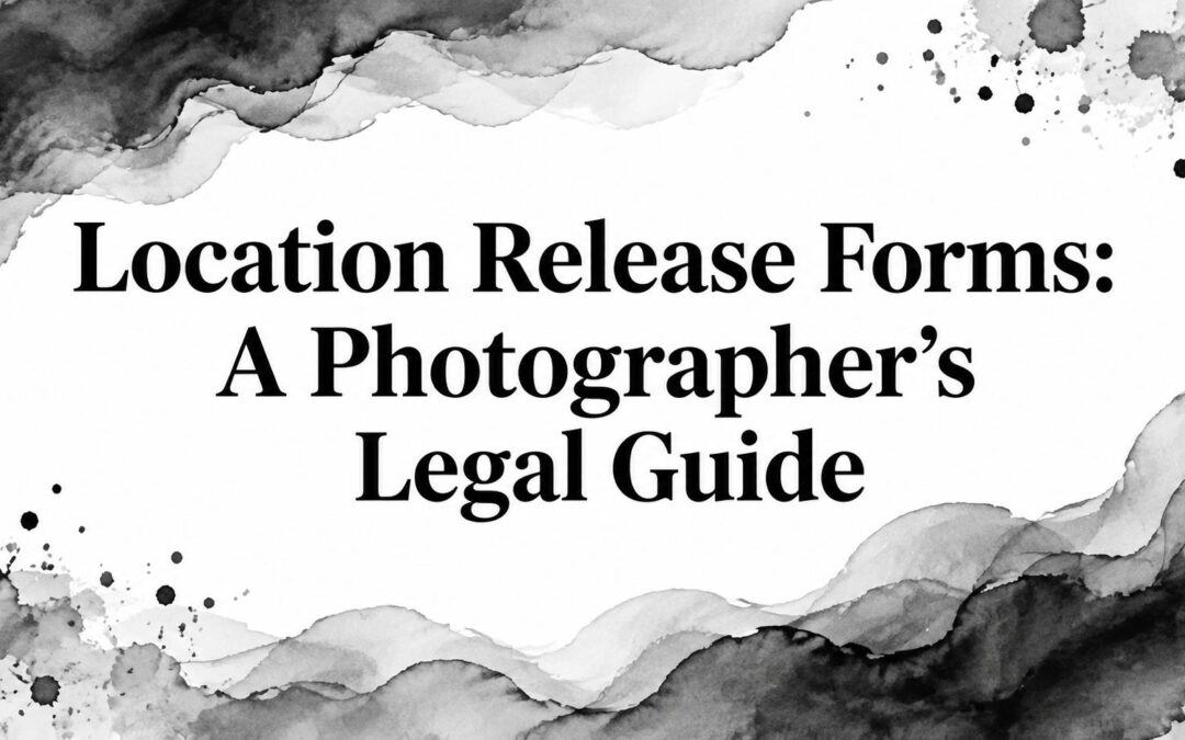 Location Release Forms: A Photographer’s Legal Guide