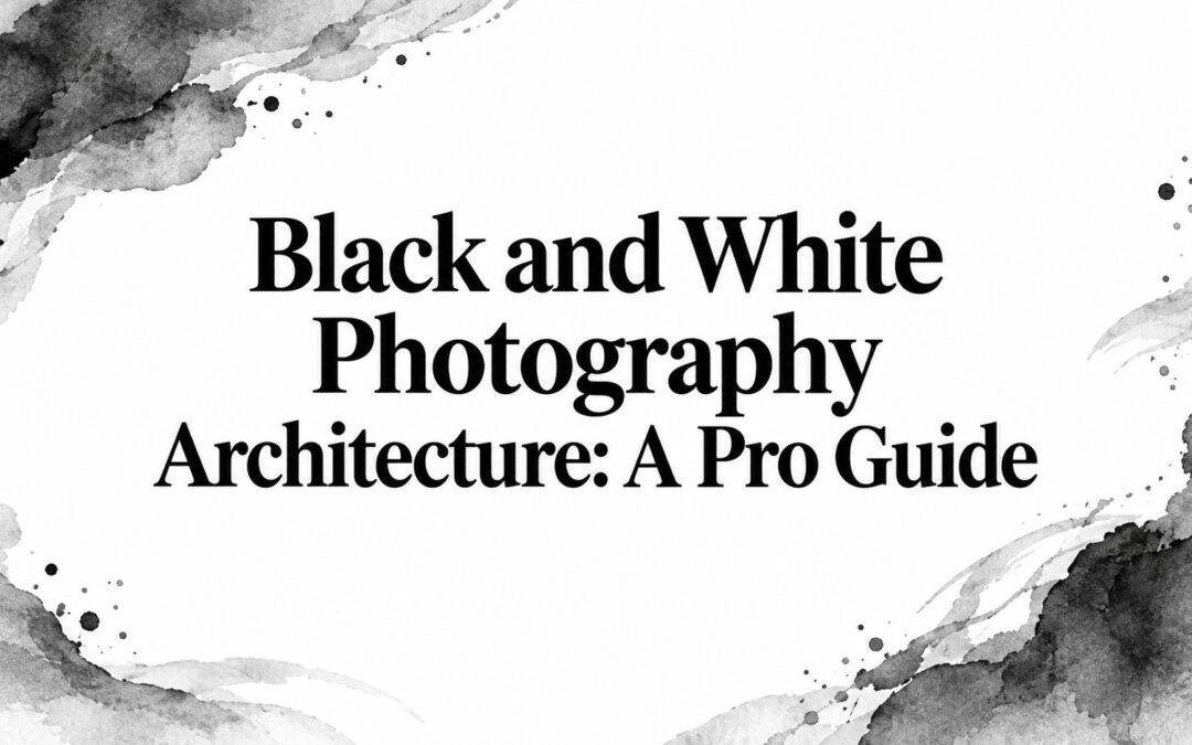 Black and White Photography Architecture: A Pro Guide