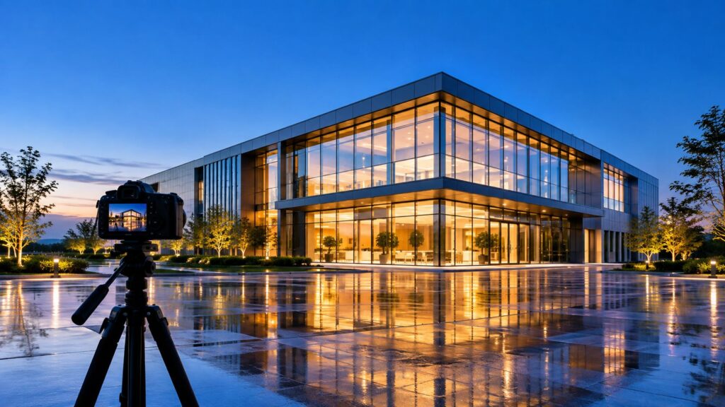 twilight-architectural-photography-office-building