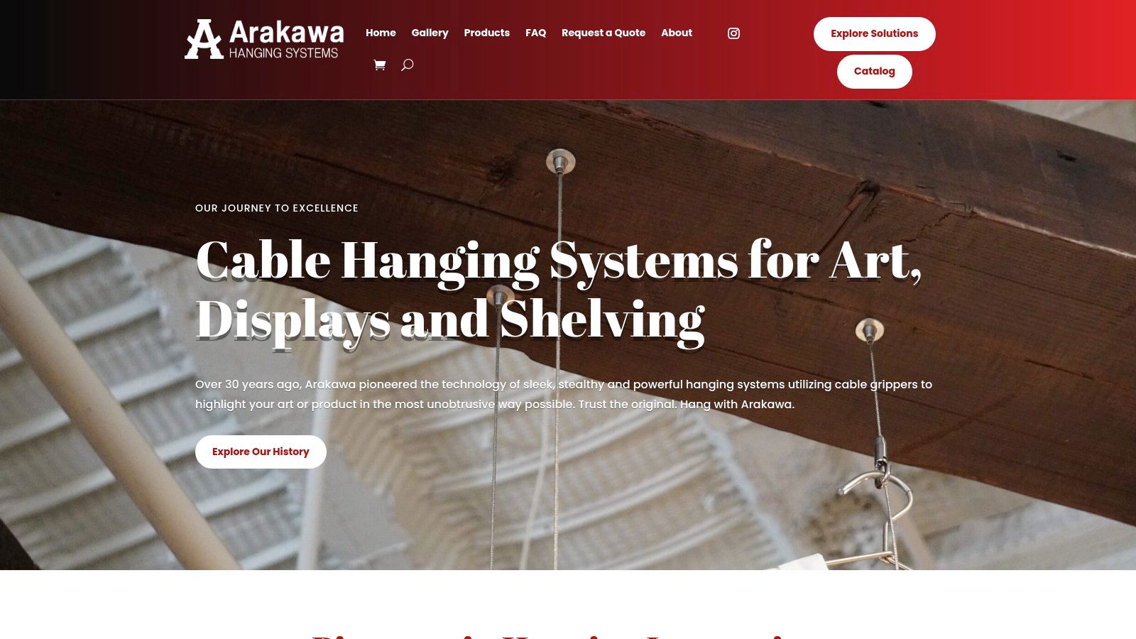 Arakawa Hanging Systems Hook and Gripper Assemblies